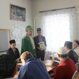 Встреча первокурсников курсов повышения квалификации мечети Копейска с муфтием