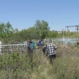 Субботник в Троицке