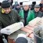 Торжественная  закладка  первого  камня